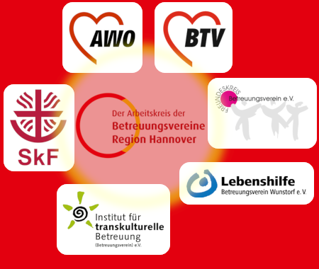 Die Betreuungsvereine Logos Footer